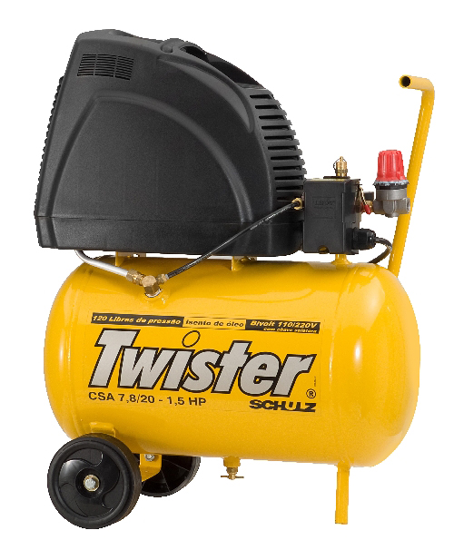 Compressor Schulz Twister CSA 7,8/20L 1,5Cv